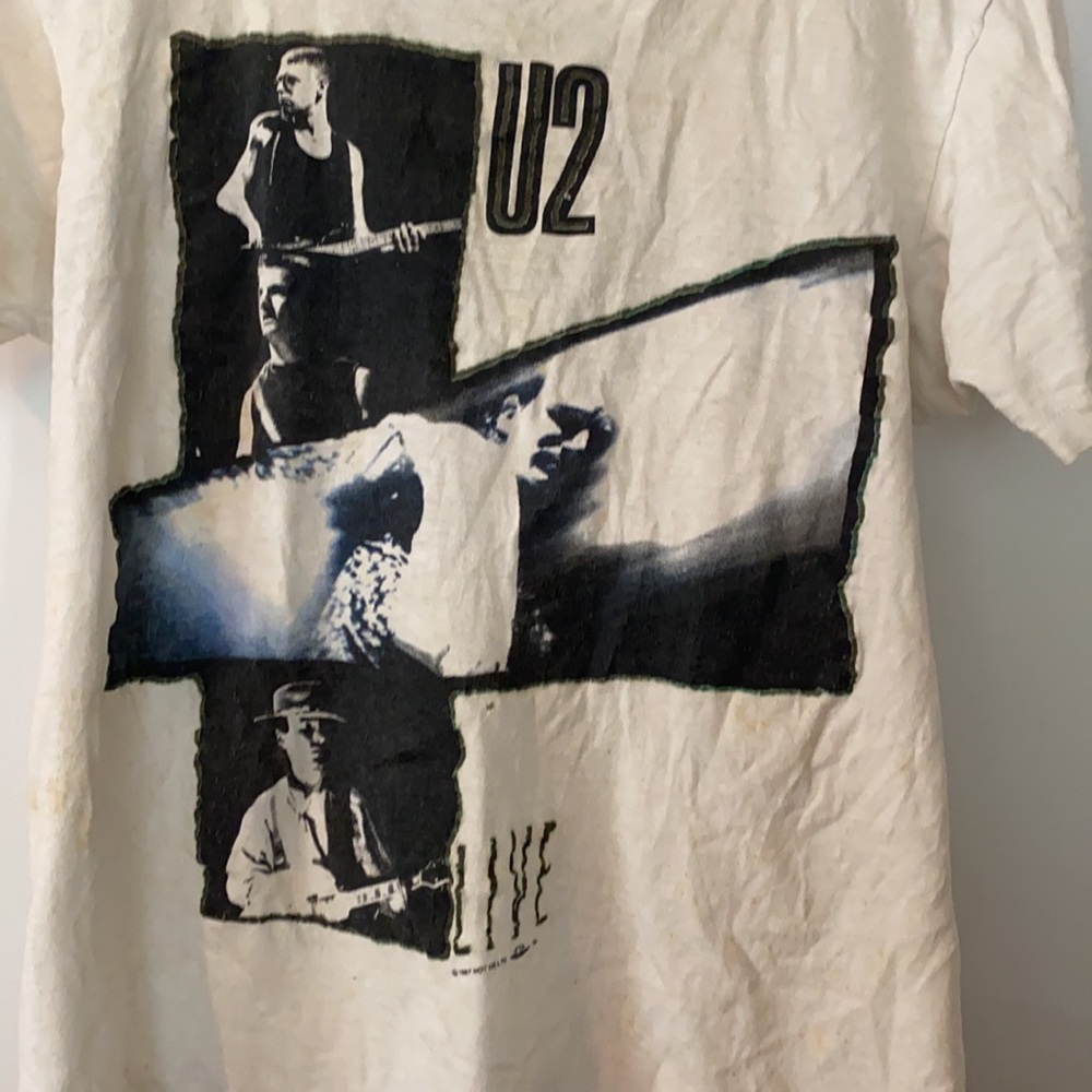Vintage U2 Band Shirt from Joshua Tree Tour 1987 - Picture 2 of 10